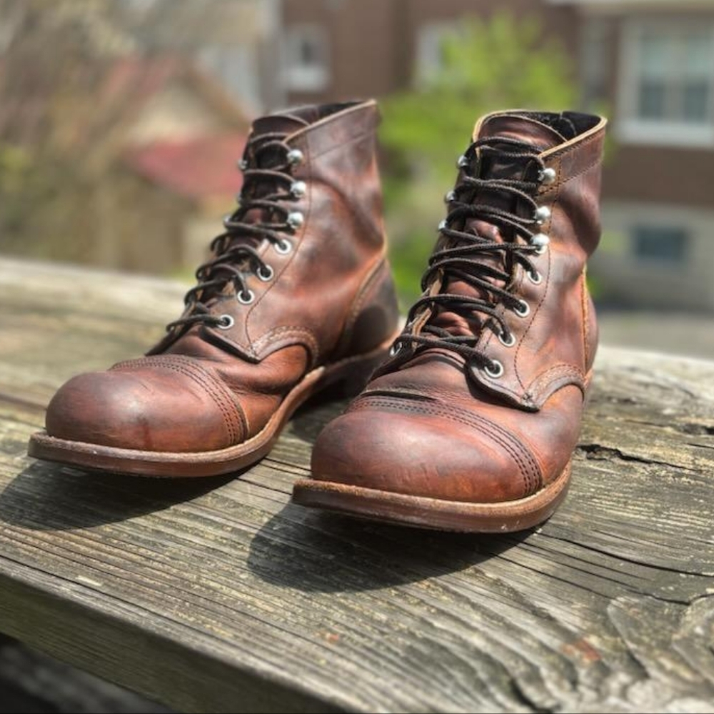 Classic Brown Leather Men's Boots